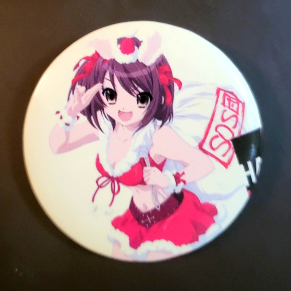 Christmas Girl Anime Pin